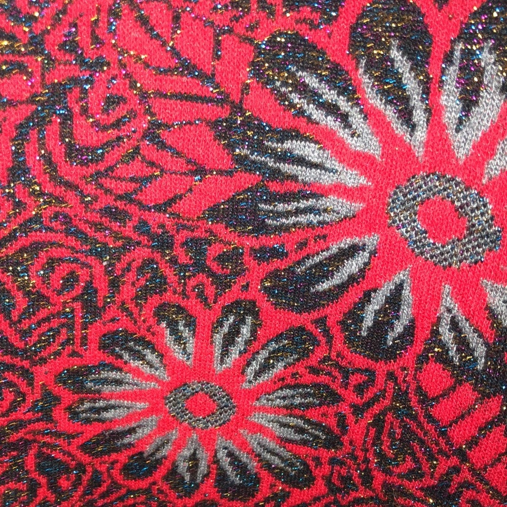 Graphic Pattern Button Front Cardigan - image 3